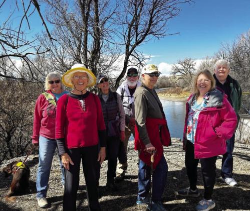 A group of the Modern Senior Hiking Club at the Nature Center in Pueblo. Courtesy Photo