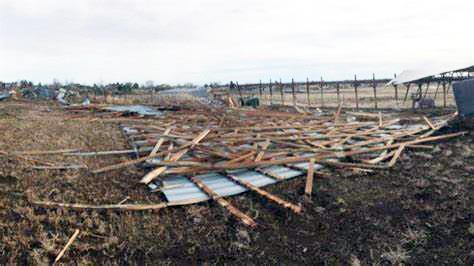 High winds over the weekend caused damage to buildings and structures throughout the Greenhorn Valley, as well as increasing the threat of wildfires. Courtesy Photo