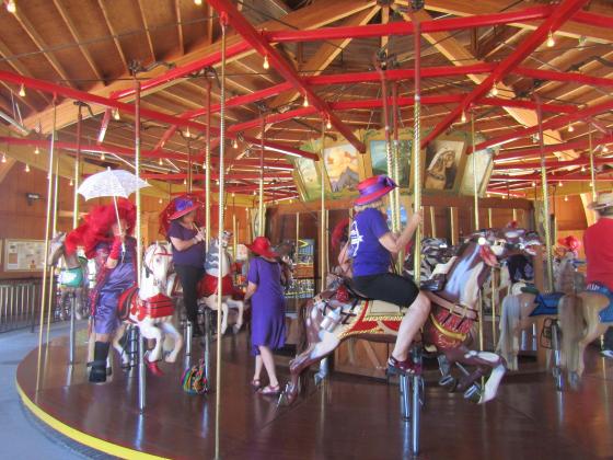 Pueblo's historical carousel 