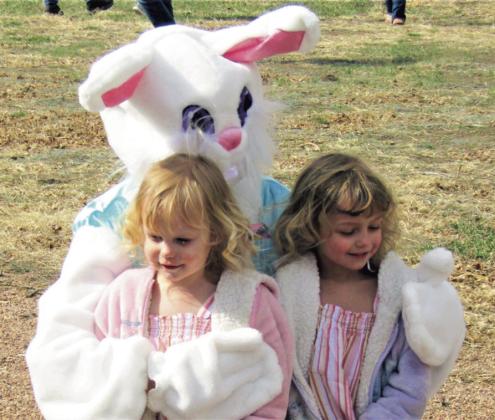 Last year’s Hoppy Easter Egg Hunt included photo ops with the Easter Bunny. Courtesy Photo