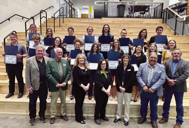 Twenty-five San Isabel Electric Association area students received a record number of scholarships from the co-op. Courtesy Photo