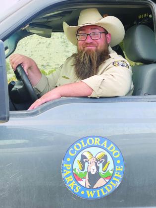 Colorado Department of Wildlife Manager Cody Purcell Courtesy Photo